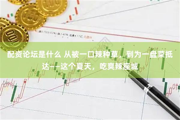 配资论坛是什么 从被一口辣种草，到为一盘菜抵达——这个夏天，吃爽辣座城